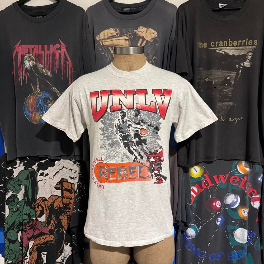Vintage 1990s unlv basketball t shirt